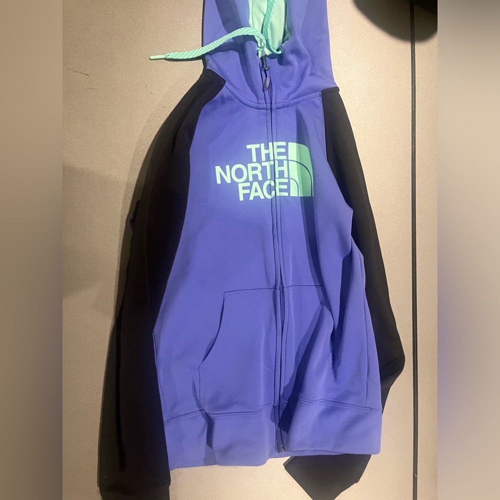 The North Face Teal and Purple Jacket